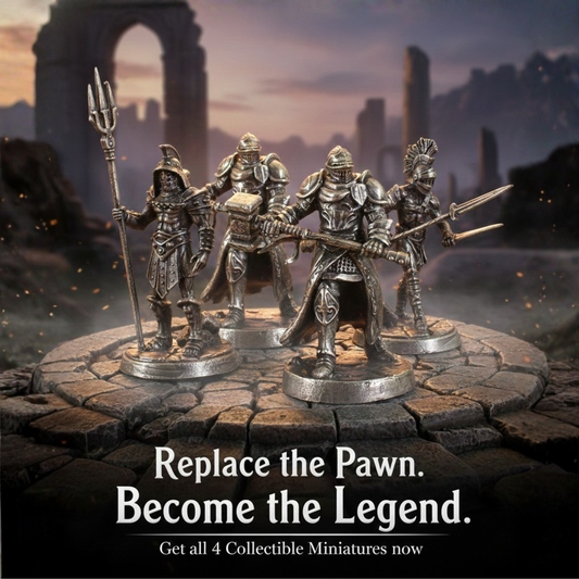 Legendary Knight Pawns – Set of 4